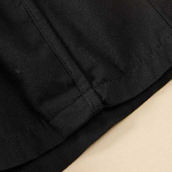 Pantaloncini da donna Buddha Stones, estivi, casual, larghi, in cotone tinta unita con tasche - image 24