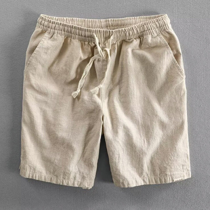 Pantaloncini da uomo in cotone con coulisse e elastico in vita con tasche Buddha Stones - Seta di mais - US/UK/AU40, EU50 (3XL) - image 12