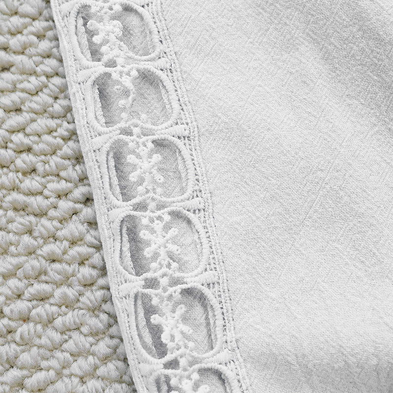 Pantaloni da donna in lino e cotone con tasche, modello Buddha Stones Summer, tinta unita, con cuciture - image 5