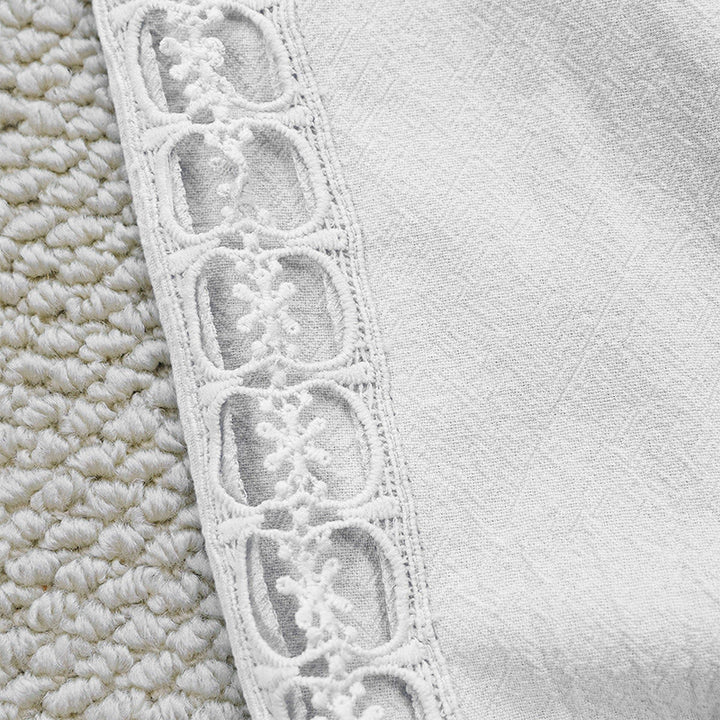 Pantaloni da donna in lino e cotone con tasche, modello Buddha Stones Summer, tinta unita, con cuciture - image 5