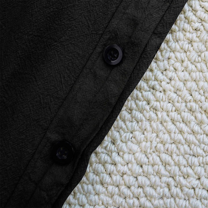 Pantaloni da donna in lino di cotone con coulisse, con tasche, modello patchwork estivo semplice Buddha Stones