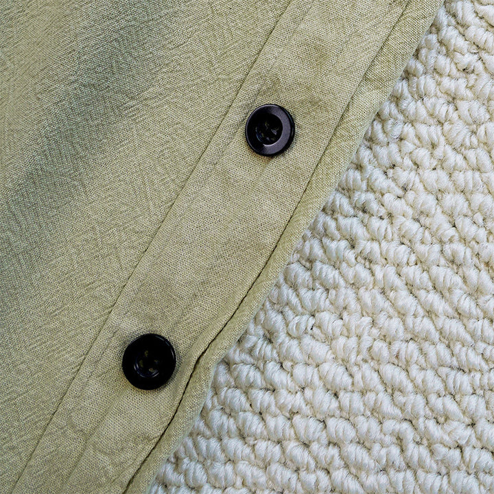 Pantaloni da donna in lino di cotone con coulisse, con tasche, modello patchwork estivo semplice Buddha Stones - image 31