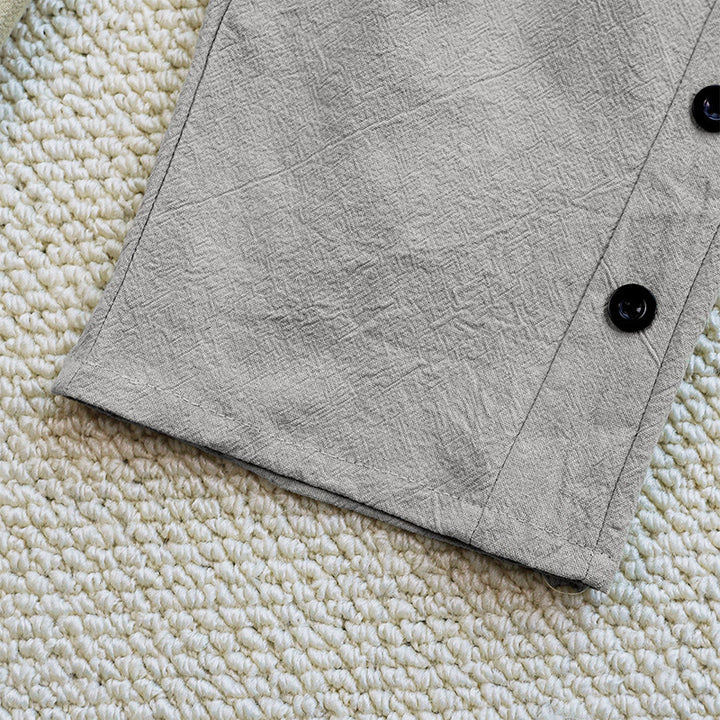 Pantaloni da donna in lino di cotone con coulisse, con tasche, modello patchwork estivo semplice Buddha Stones - image 38