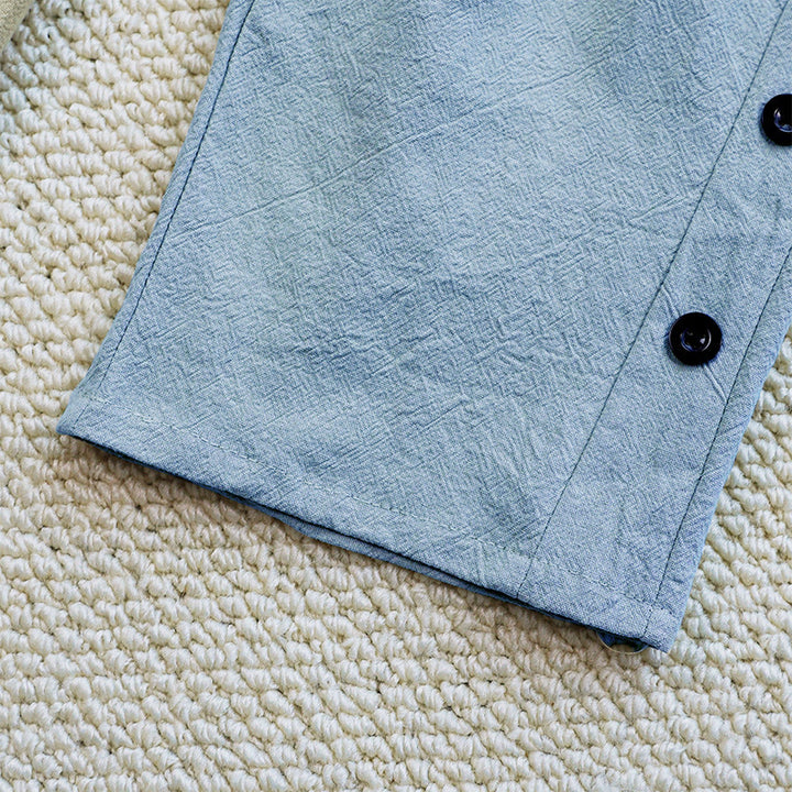 Pantaloni da donna in lino di cotone con coulisse, con tasche, modello patchwork estivo semplice Buddha Stones
