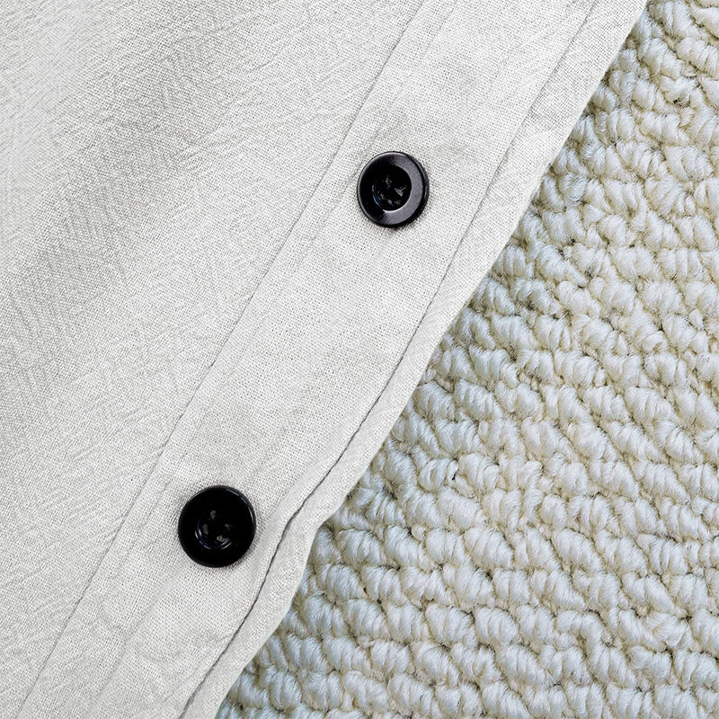 Pantaloni da donna in lino di cotone con coulisse, con tasche, modello patchwork estivo semplice Buddha Stones