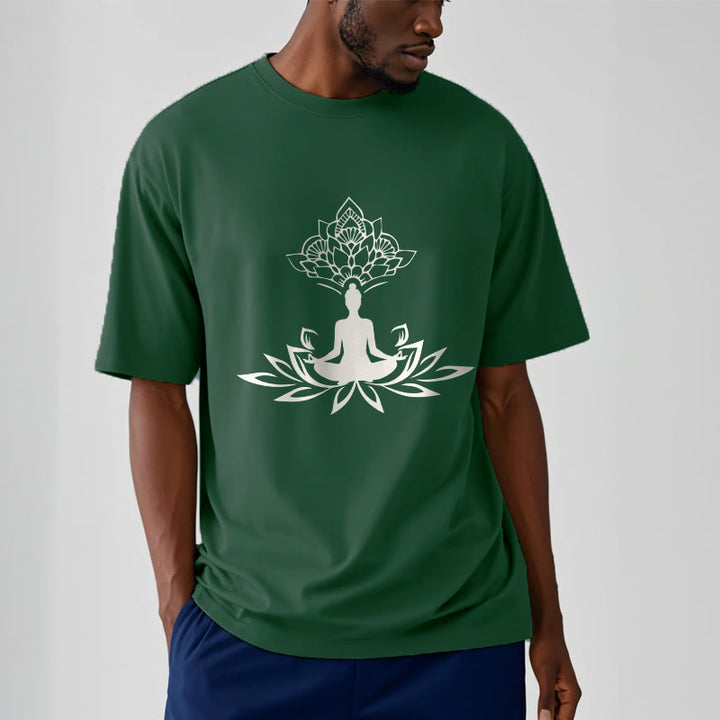 Maglietta Buddha Stones e fiore di loto, meditazione, Buddha - image 12