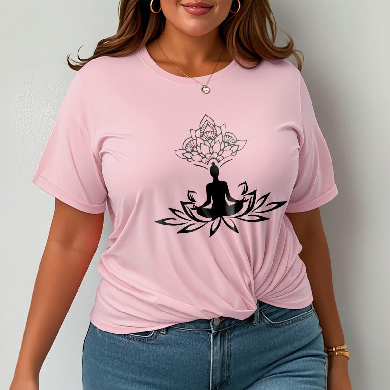 Maglietta Buddha Stones e fiore di loto, meditazione, Buddha - image 13