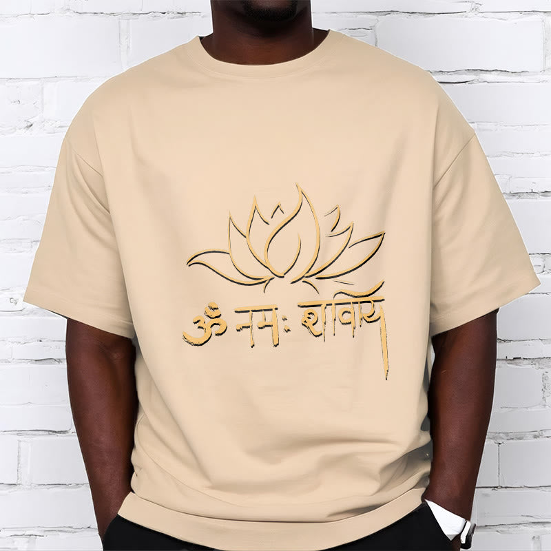T-shirt con maglietta Buddha Stones Lotus sanscrito Namah Shivaya - image 12