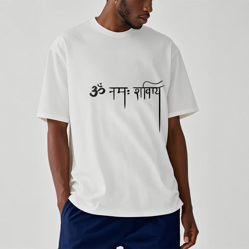 T-shirt con maglietta Buddha Stones in sanscrito Namah Shivaya - image 7