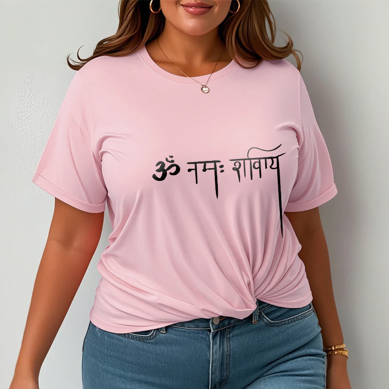 T-shirt con maglietta Buddha Stones in sanscrito Namah Shivaya - image 14