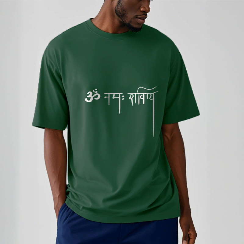 T-shirt con maglietta Buddha Stones in sanscrito Namah Shivaya - image 12