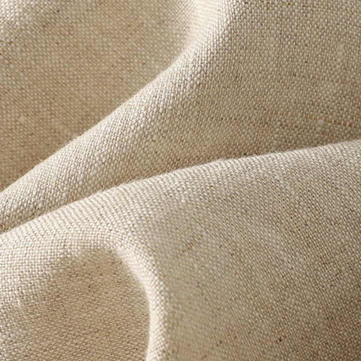 Pantaloni da donna in lino e cotone con tasche, modello Buddha Stones, tinta unita, semplici e quotidiani - image 4