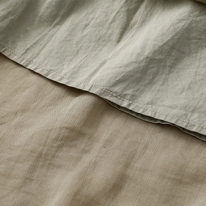 Gonna da donna in cotone con motivo a balze estive Buddha Stones - image 8