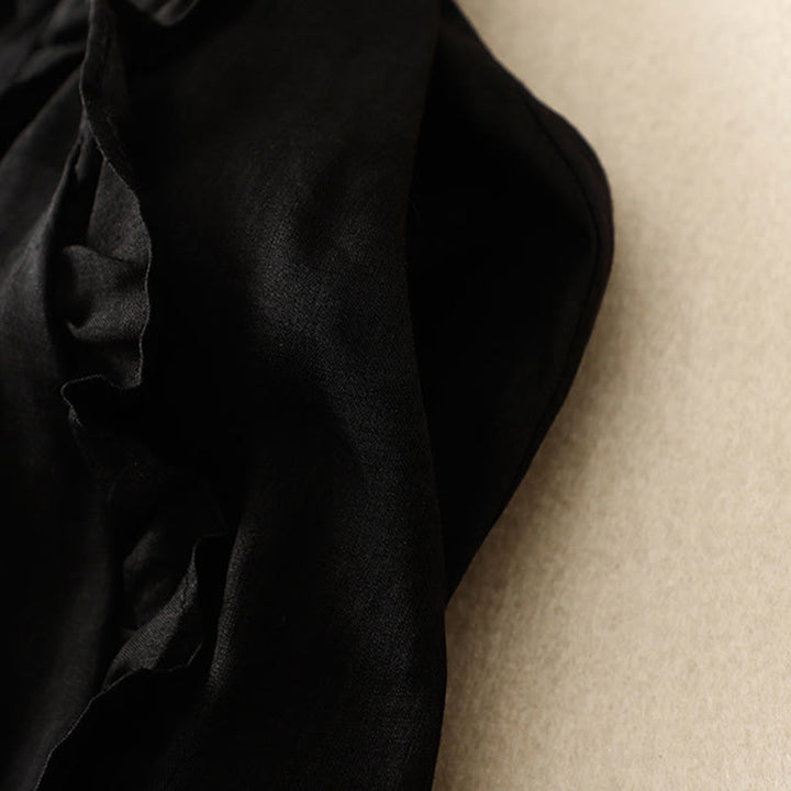 Gonna da donna in cotone con motivo a balze estive Buddha Stones - image 11