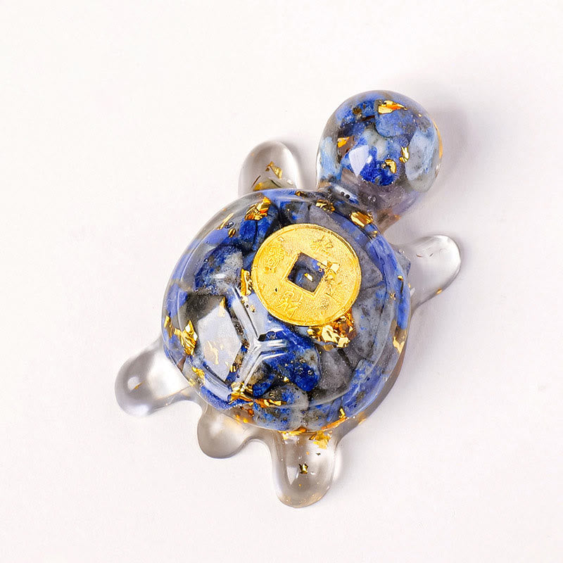 Buddha Stones, piccole, varie, cristalli, avventurina verde, ametista, tartaruga, monete di rame, portafortuna, decorazione per la casa - Lazurite 5*3cm - image 18