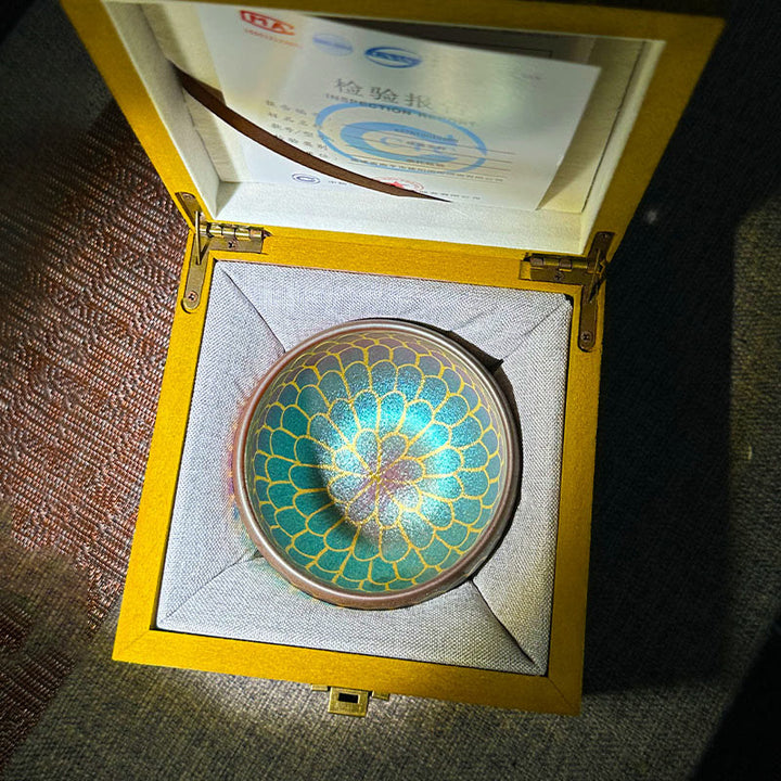 Tazza da tè in ceramica con motivo a fiore di loto Jianzhan cinese fatto a mano, motivo Buddha Stones, tazza da tè Kung Fu da 150 ml