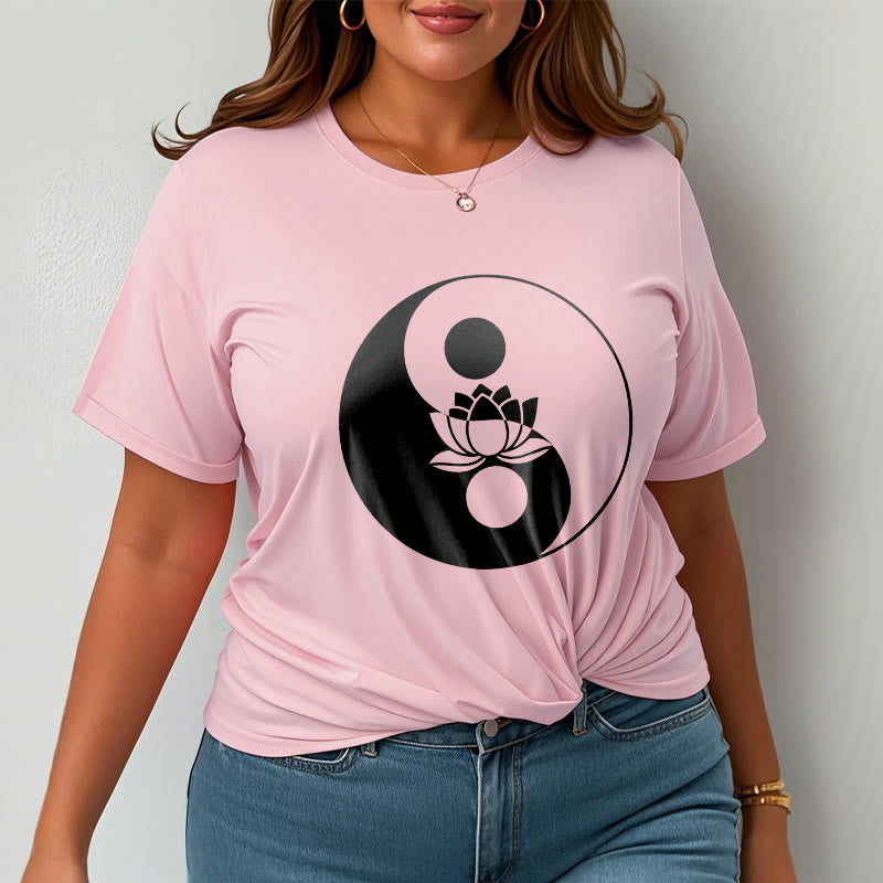 Maglietta Buddha Stones fiore di loto Yin Yang - image 13
