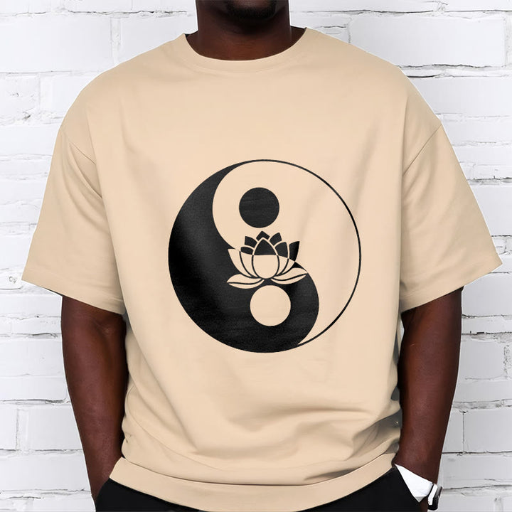 Maglietta Buddha Stones fiore di loto Yin Yang - image 9
