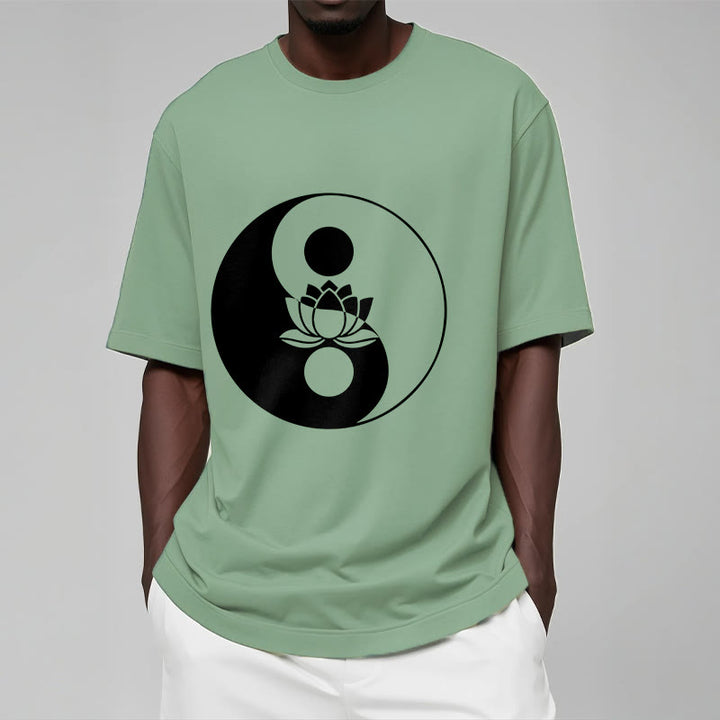 Maglietta Buddha Stones fiore di loto Yin Yang - image 15