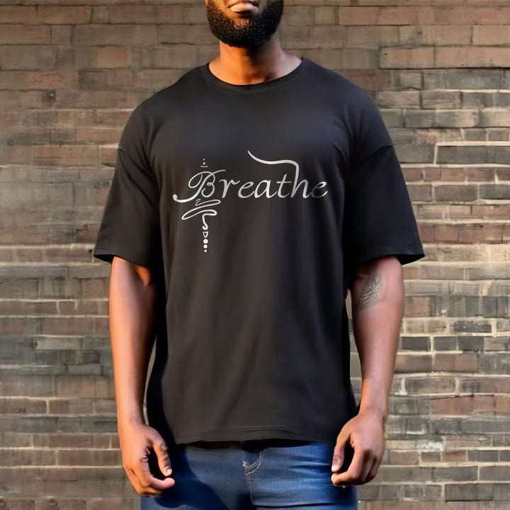 Maglietta Buddha Stones Breathe Word Tee - image 3