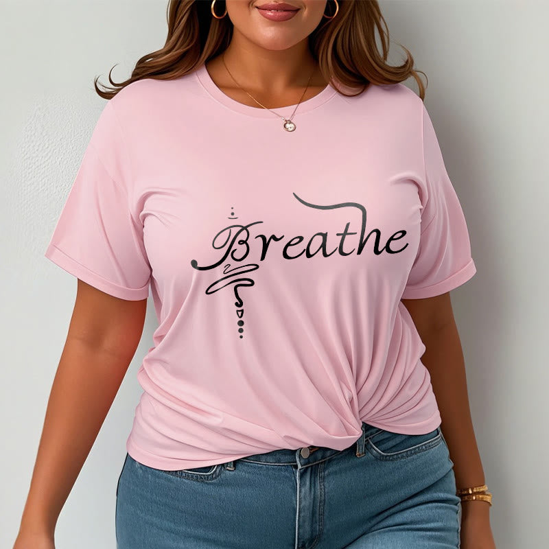 Maglietta Buddha Stones Breathe Word Tee - image 14