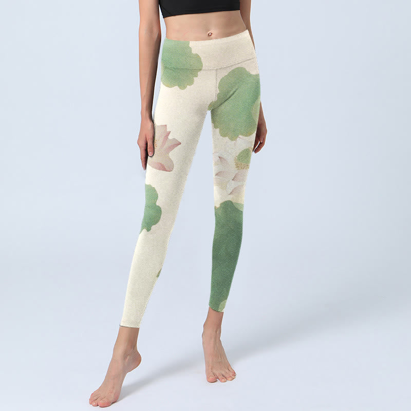 Leggings da palestra con stampa di Buddha Stones - image 5