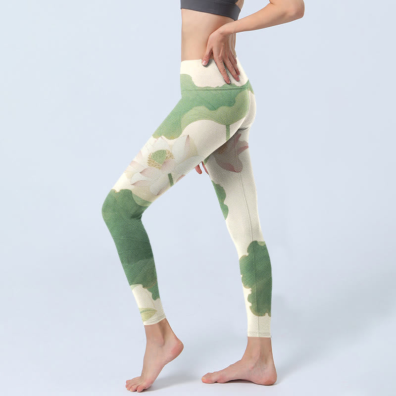 Leggings da palestra con stampa di Buddha Stones - image 3