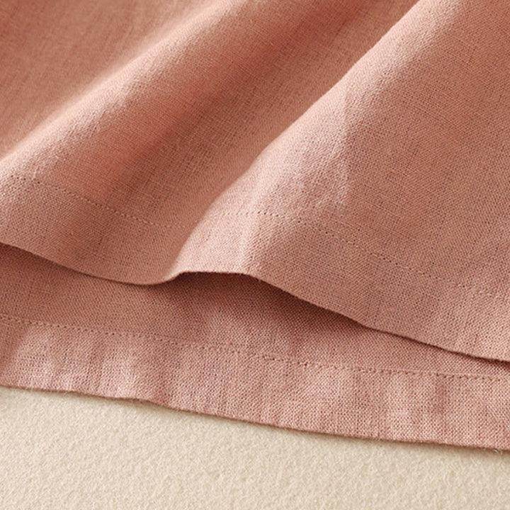 Maglietta da donna in cotone con scollo a V, manica corta, casual, estiva, tinta unita , Buddha Stones - image 9