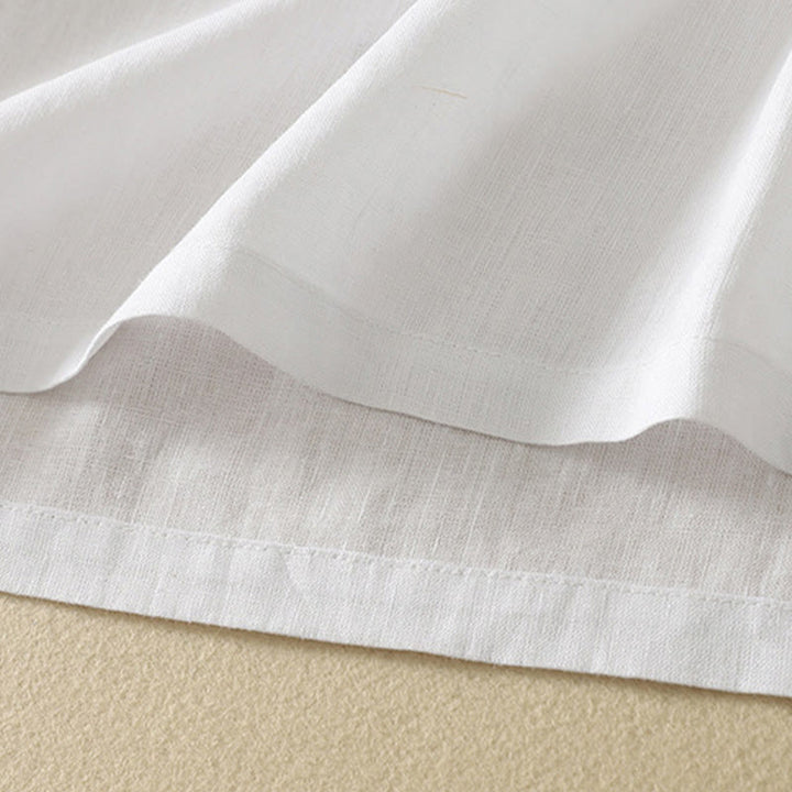 Maglietta da donna in cotone con scollo a V, manica corta, casual, estiva, tinta unita , Buddha Stones - image 19