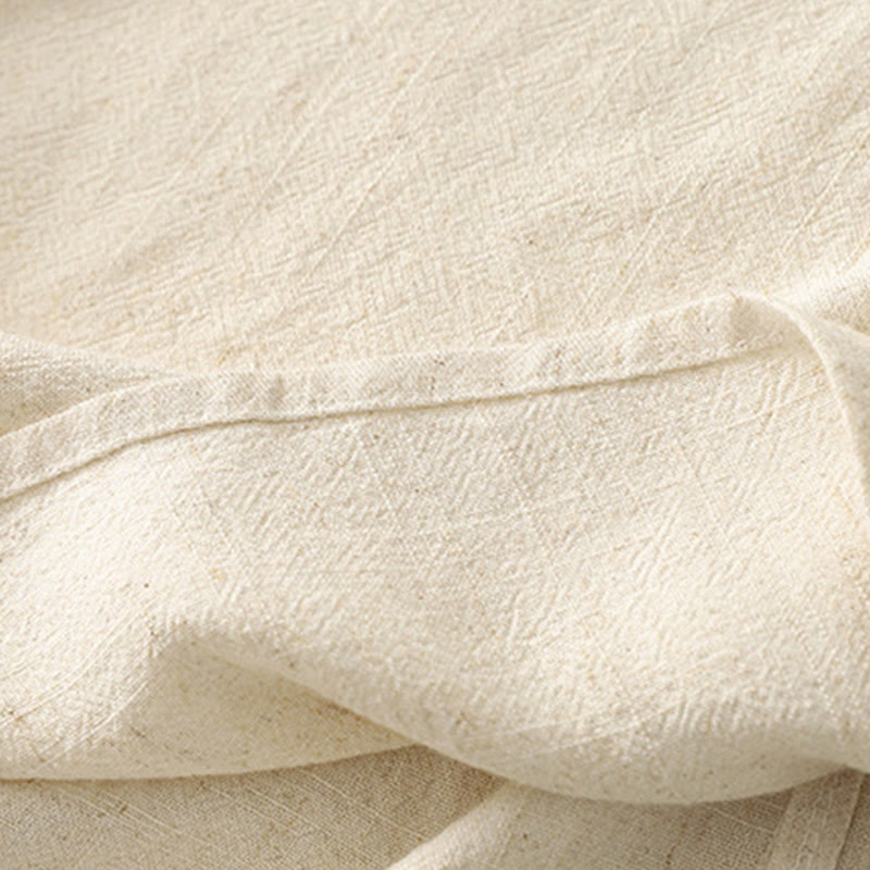 Abito midi in poliestere senza maniche con tasche, cuciture casual colorate e bottoni fatti a mano, Buddha Stones - image 13