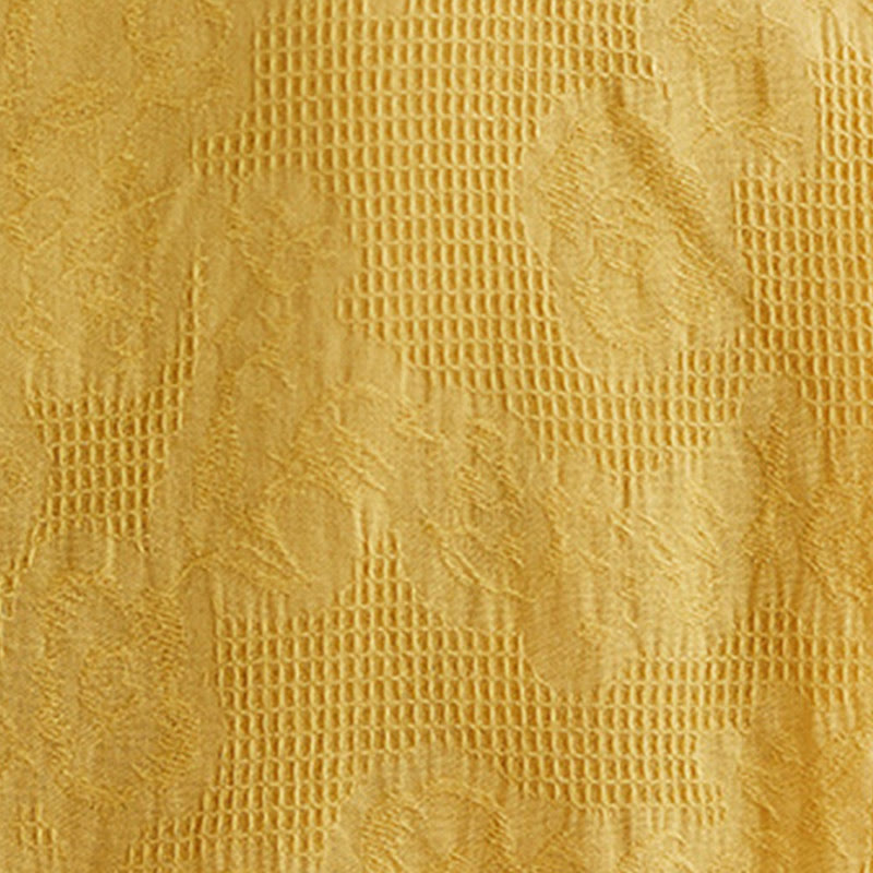 Camicia da donna in cotone e lino con colletto a punta, manica a tre quarti, ricamo estivo con Buddha Stones e fiori - image 20