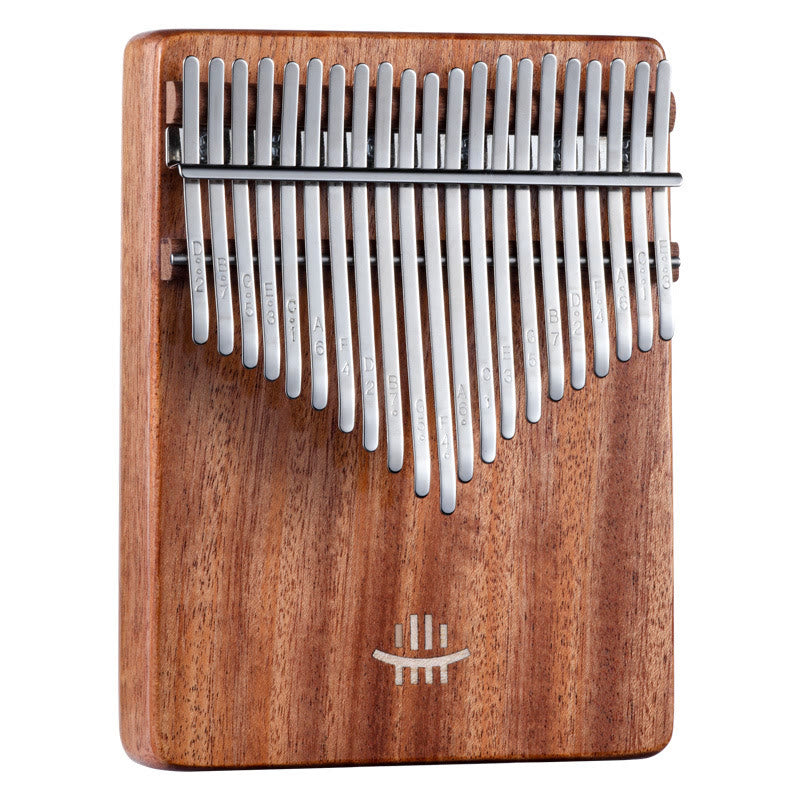 Buddha Stones Kalimba 21 tasti pianoforte a pollice in acacia e acero, legno di sapele, pianoforte portatile per dita