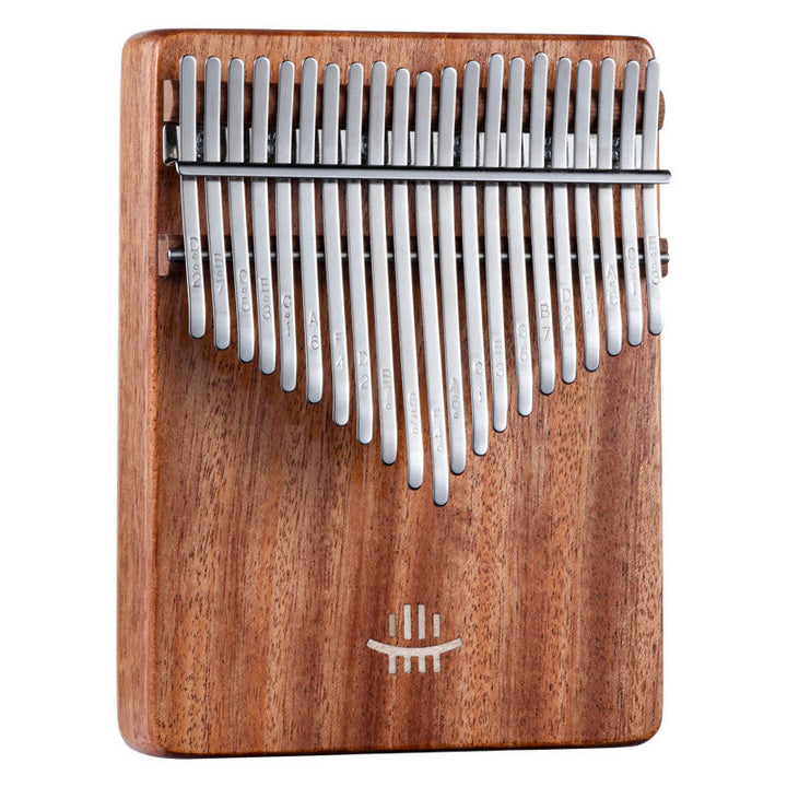 Buddha Stones Kalimba 21 tasti pianoforte a pollice in acacia e acero, legno di sapele, pianoforte portatile per dita