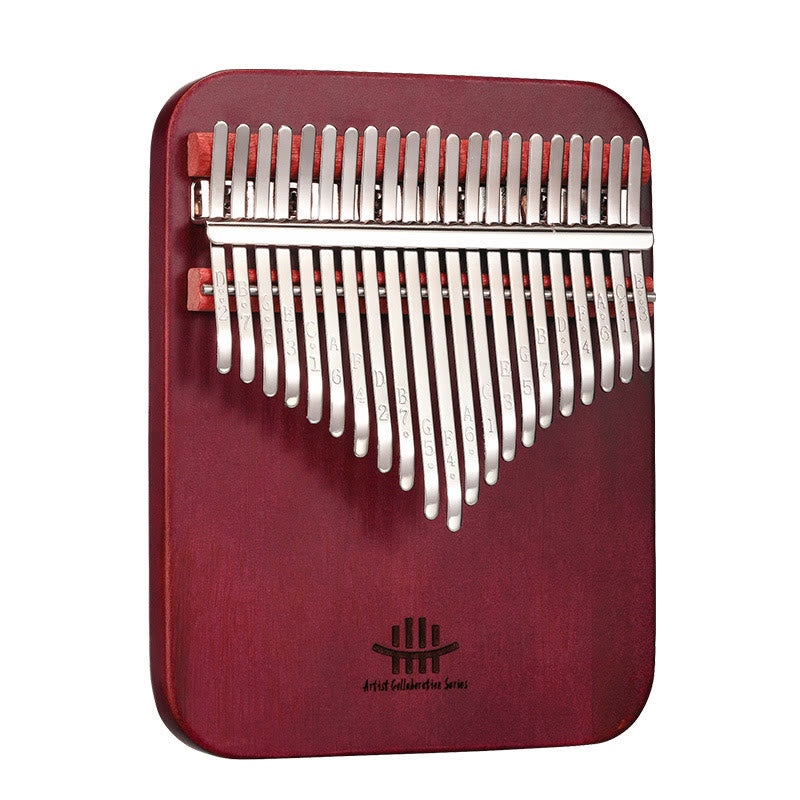 Buddha Stones Kalimba 21 tasti pianoforte a pollice Peltogyne Wood pianoforte portatile per dita