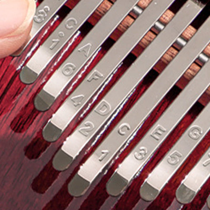 Buddha Stones Kalimba 21 tasti pianoforte a pollice Peltogyne Wood pianoforte portatile per dita