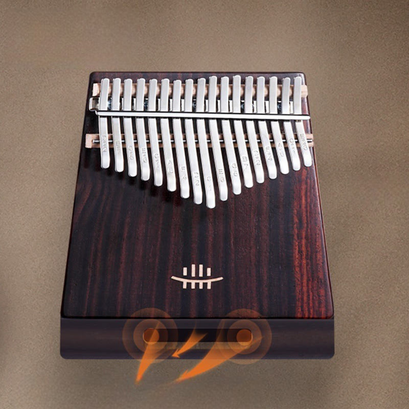 Buddha Stones Kalimba 21 tasti pianoforte a pollice in noce pianoforte portatile per dita