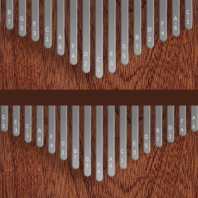 Buddha Stones Kalimba 21 tasti pianoforte a pollice in legno di sandalo giallo pianoforte portatile per dita