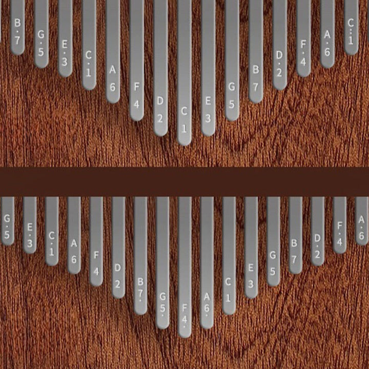 Buddha Stones Kalimba 21 tasti pianoforte a pollice in legno di sandalo giallo pianoforte portatile per dita