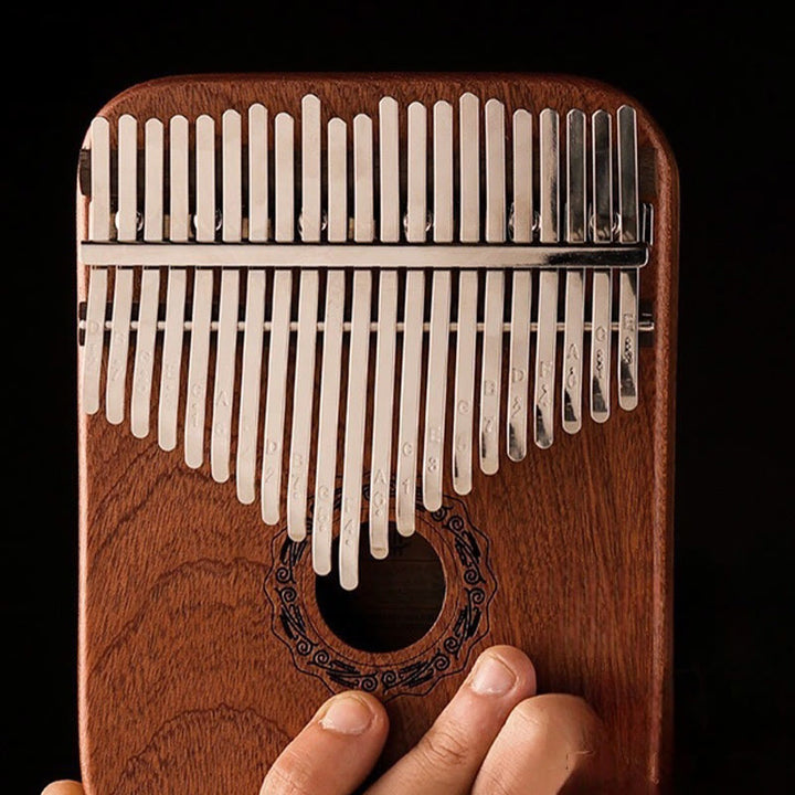 Buddha Stones Kalimba 21 tasti pianoforte a pollice in legno di sandalo giallo pianoforte portatile per dita