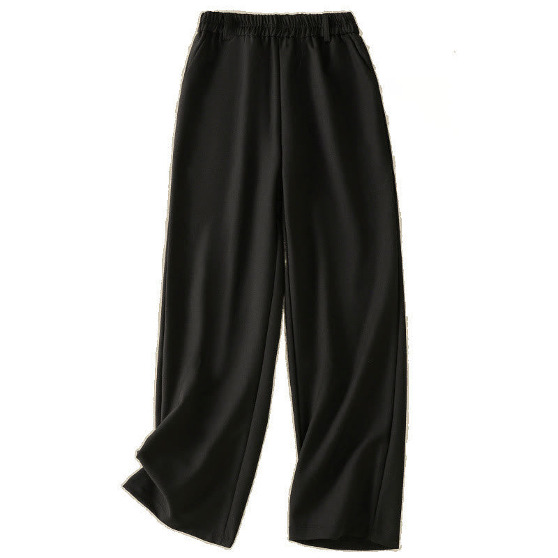 Pantaloni da donna in cotone con coulisse, con elastico in vita e tasche, stile vintage, motivo Buddha Stones - image 14