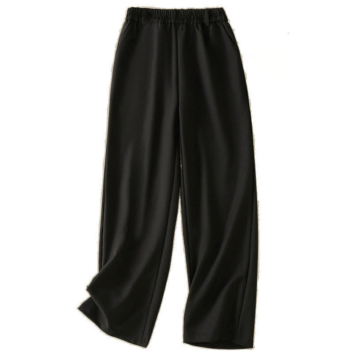 Pantaloni da donna in cotone con coulisse, con elastico in vita e tasche, stile vintage, motivo Buddha Stones - image 14
