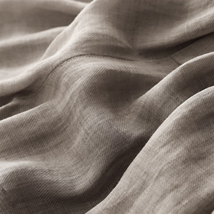 Pantaloni harem da donna in cotone e lino con coulisse, stile vintage, casual, estivi, con tasche, in Buddha Stones - image 6