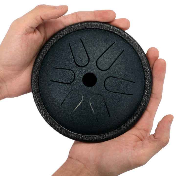 Tamburo in acciaio Buddha Stones, suono curativo, meditazione, yoga, kit di batteria, 6 note, 5,5 pollici