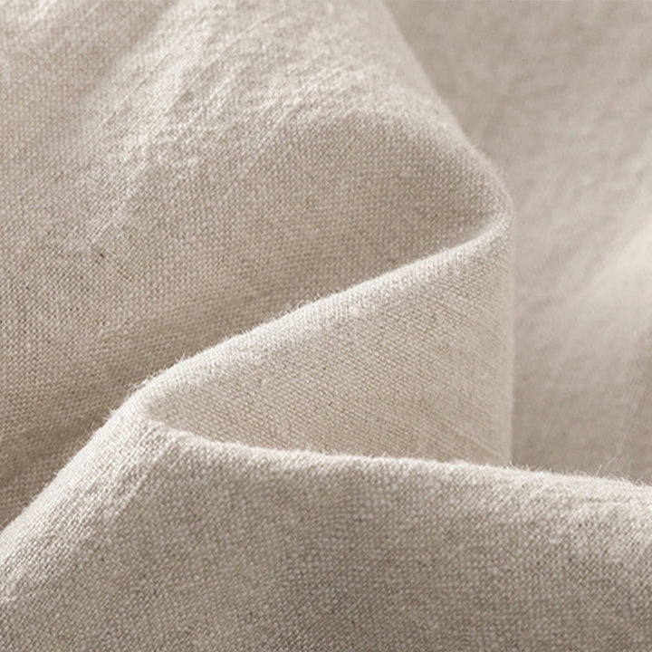 Pantaloni harem da donna in cotone e lino con ricamo Buddha Stones, lunghezza 7-8, con tasche - image 13