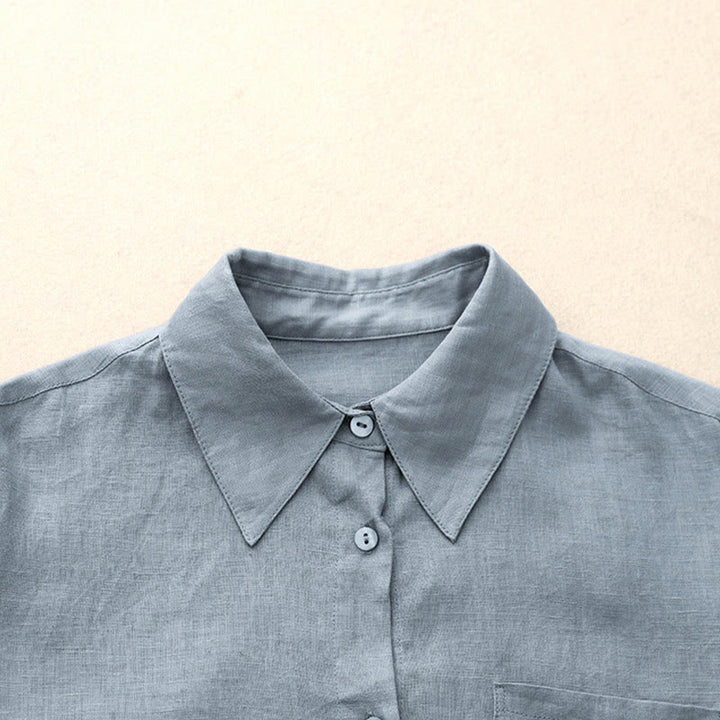 Set da meditazione da donna con tasche, in 2 pezzi, con maglietta a maniche lunghe e cardigan, estivo, con Buddha Stones - image 20