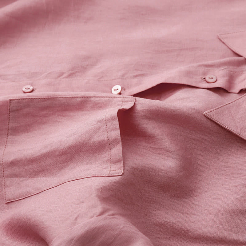 Set da meditazione da donna con tasche, in 2 pezzi, con maglietta a maniche lunghe e cardigan, estivo, con Buddha Stones - image 7