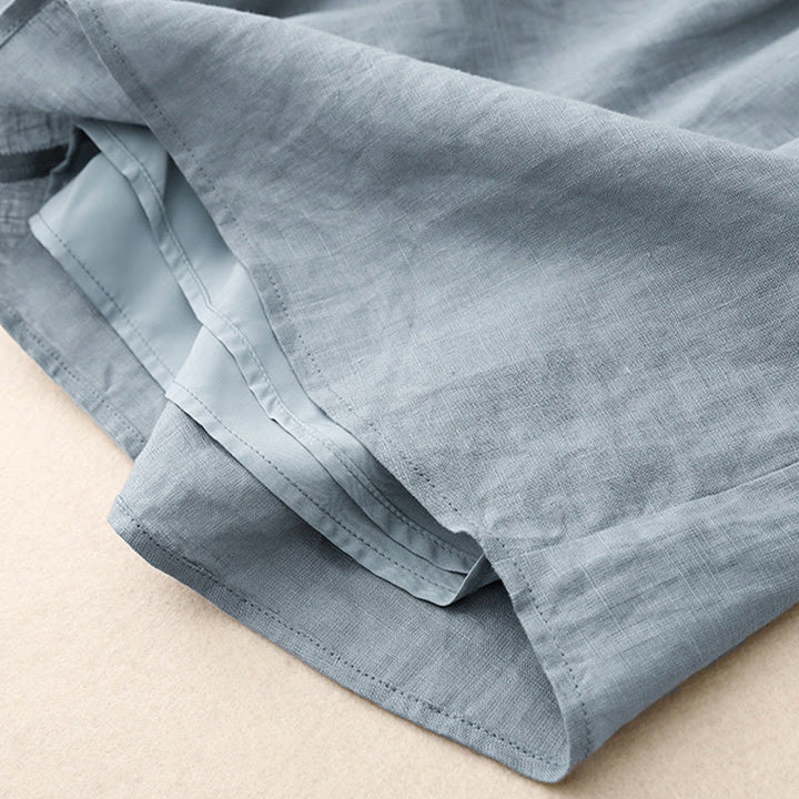 Set da meditazione da donna con tasche, in 2 pezzi, con maglietta a maniche lunghe e cardigan, estivo, con Buddha Stones - image 27