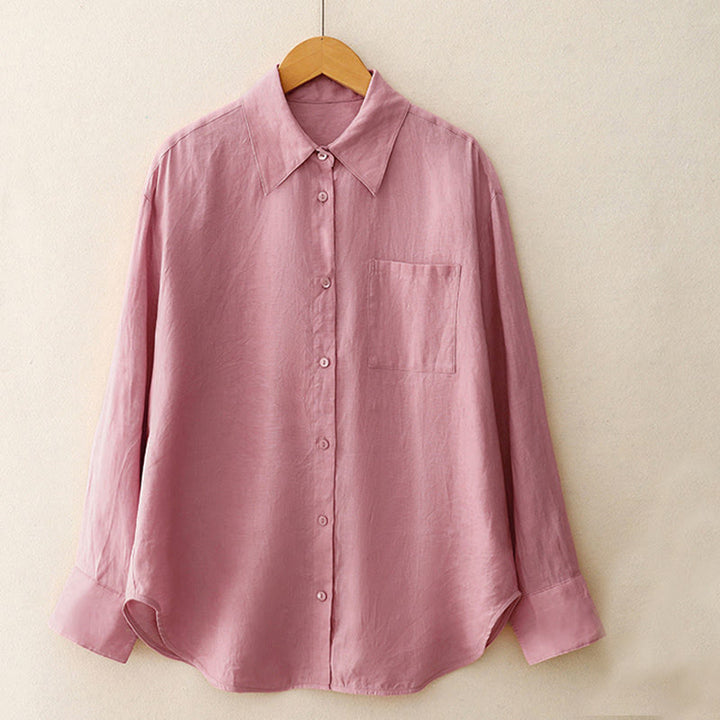 Set da meditazione da donna con tasche, in 2 pezzi, con maglietta a maniche lunghe e cardigan, estivo, con Buddha Stones - image 3