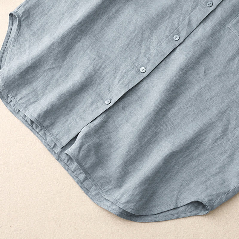 Completo estivo da donna con motivo Buddha Stones, composto da 2 pezzi: maglietta a maniche lunghe, pantaloncini e abbigliamento da meditazione, con tasche. - image 23