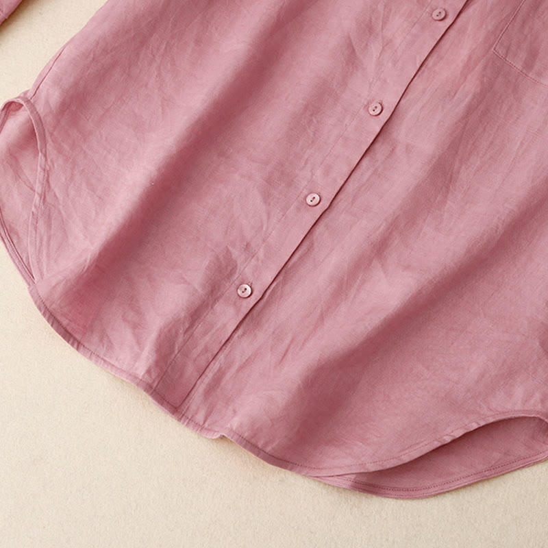 Set da meditazione da donna con tasche, in 2 pezzi, con maglietta a maniche lunghe e cardigan, estivo, con Buddha Stones - image 8